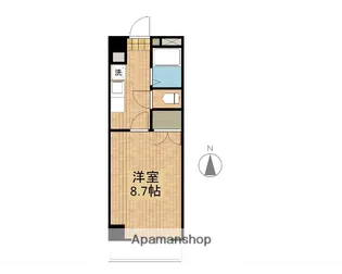 ステーションコート【207号室】の間取り