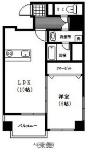 Ruma.橘通【6階】の間取り
