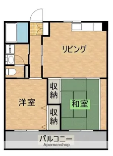 カマクラコーポ【505号室】の間取り