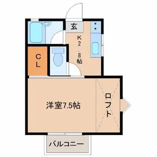 GYビルⅡ【2階】の間取り