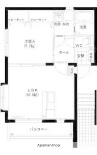 メゾン・エピナール【3階】の間取り
