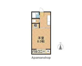 シャトレ5【2階】の間取り