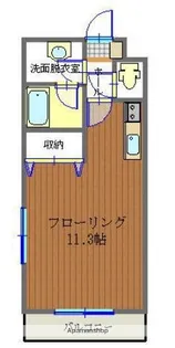 アリュール・アイ【404号室】の間取り