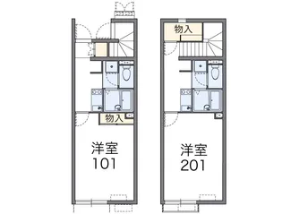 レオネクスト大和【2階】の間取り
