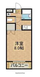 セラフィム【203号室】の間取り