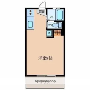 今村コーポ【103号室】の間取り