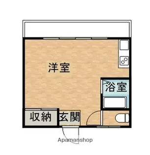 東邦コーポ【101号室】の間取り
