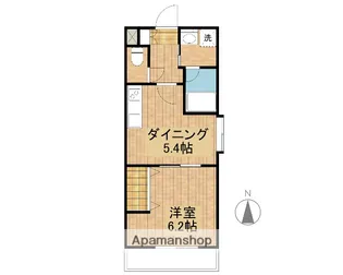 T.S GRANDE清武【1階】の間取り