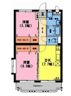 スターマンション・K【3階】の間取り
