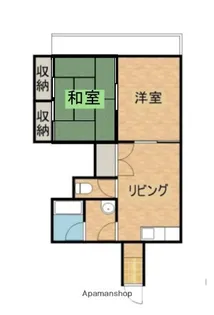 オクタワーズ宮崎南【501号室】の間取り
