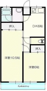 メゾンド・F【2階】の間取り