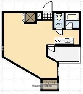 エレガンス12【3階】の間取り