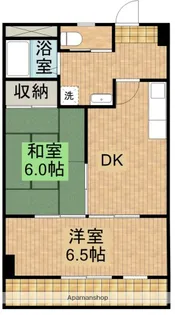 2DKの間取り画像