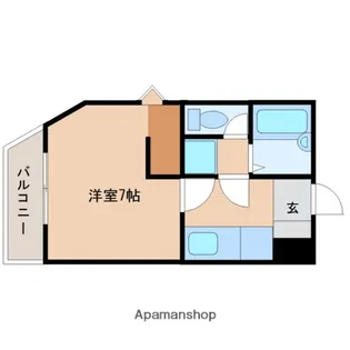フェリーチェAOBA【403号室】の間取り