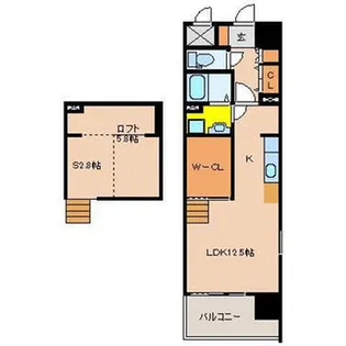 ALTE MEISTER DENON(アルテマイスターデュノン【6階】の間取り