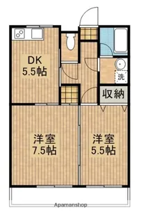 フェリーチェ正手【102号室】の間取り