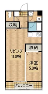 テラス燿【202号室】の間取り