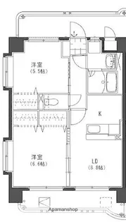 ハーベスト・アイ【2階】の間取り