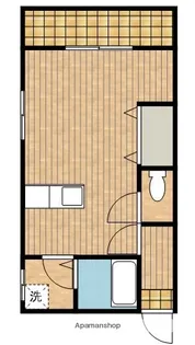 寶ビル【201号室】の間取り