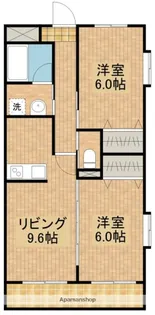 颯グランドヒルズ【8階】の間取り