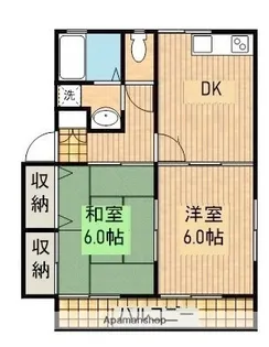 Mコーポ【21号室号室】の間取り