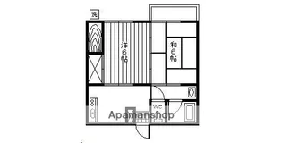 佐伯コーポ【201号室】の間取り