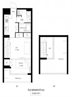 AKHY【3階】の間取り