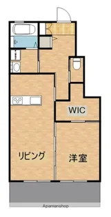 クレールコート【C号室】の間取り