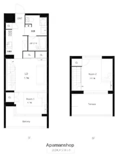 AKHD【5階】の間取り