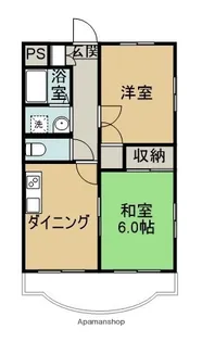 コンフォートメイ【103号室】の間取り