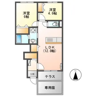 ARVITA【1階】の間取り