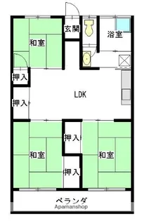 小松ビル【305号室】の間取り