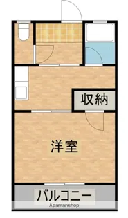 サンフラット大坪【303号室】の間取り