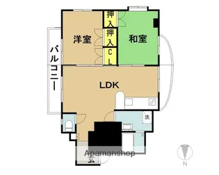 オフィスティ第1ビル【3階】の間取り