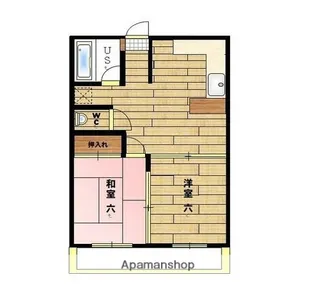 サンコート祇園【502号室】の間取り