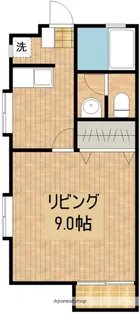 グレイトネス【202号室】の間取り