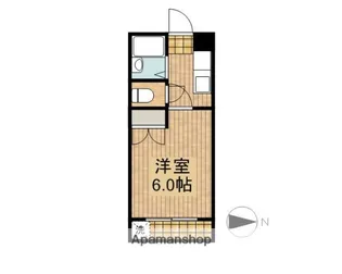 フレクション福島【212号室】の間取り