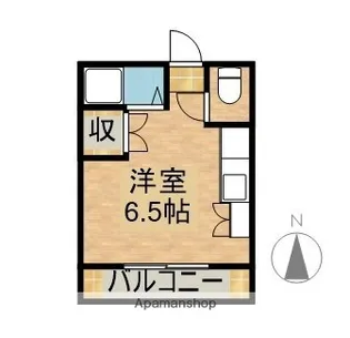 ペスカコート天満【303号室】の間取り