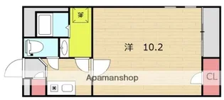 FAST HILLS 日ノ出町【1階】の間取り