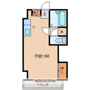 アメニティハウス(清武)【407号室】の間取り