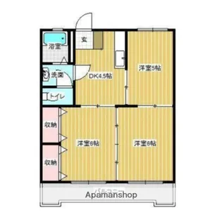 藤コーポ【302号室】の間取り