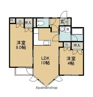 TKH−Ⅱ【5階】の間取り
