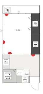 豊コーポ【1階】の間取り