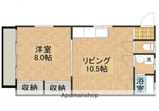 Y’Sコーポ【201号室】の間取り