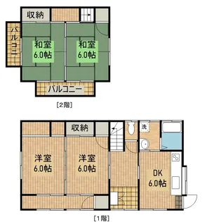 宮崎県宮崎市大字本郷北方【一戸建】の間取り