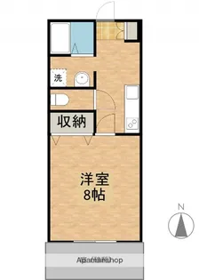 シュール メゾン【101号室】の間取り