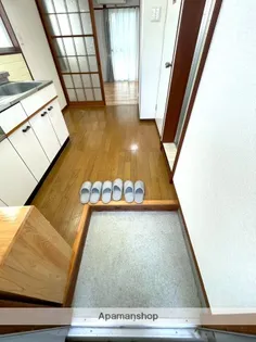 河井田コーポ【205号室】の玄関