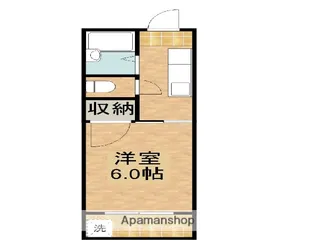 栄信ビル【408号室】の間取り