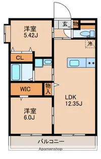 NEIGHBORSⅡ【101号室】の間取り