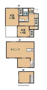 ルーエンハイムA【102号室】の間取り